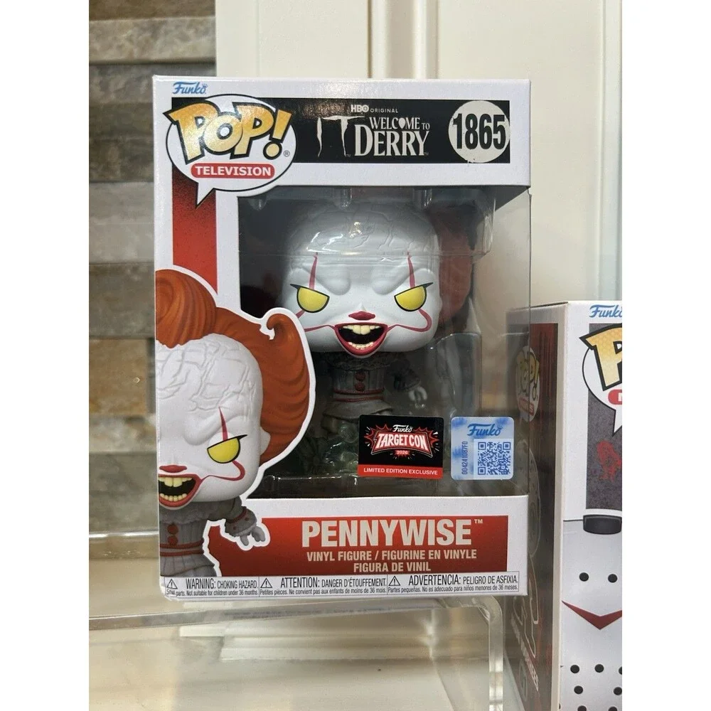 Horror Bundle Funko Pennywise/Limited 1865,Jason 01,Ghost Face 2002,Chucky 1721